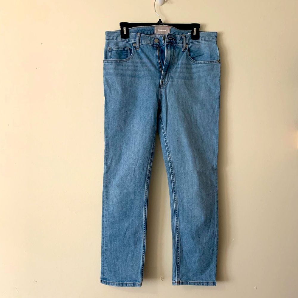 Everlane Modern Boyfriend Jean - Size 28 Regular - Light Blue Wash